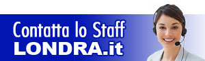 Contatta lo staff di Londra .it